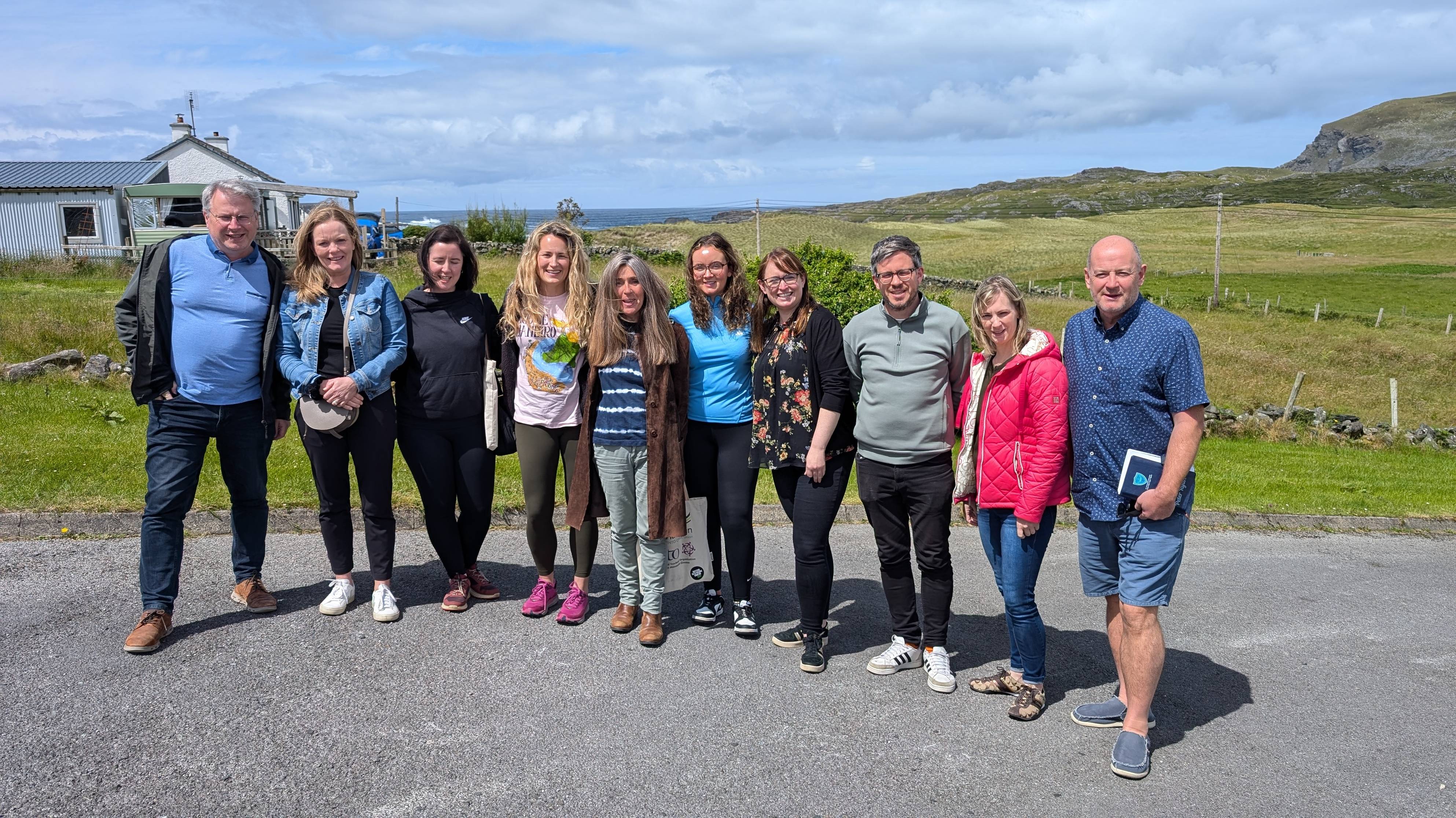 Teachers attending an Oideas Gael course