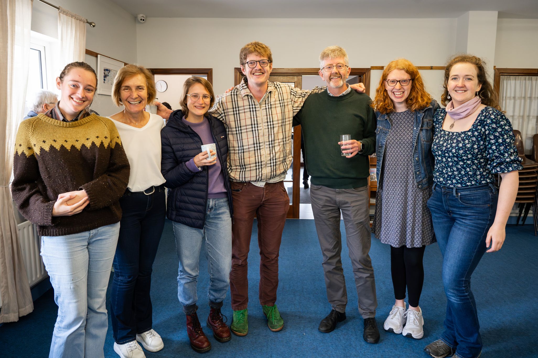 University students from Oxford, Cambridge, Indiana and Madison, Wisconsin participating in an Oideas Gael course